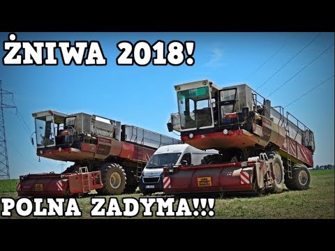ŻNIWA 2018 NA 2 KOMBAJNY㋡POLNA ZADYMA//GROCH㋡TheTEAM.pl