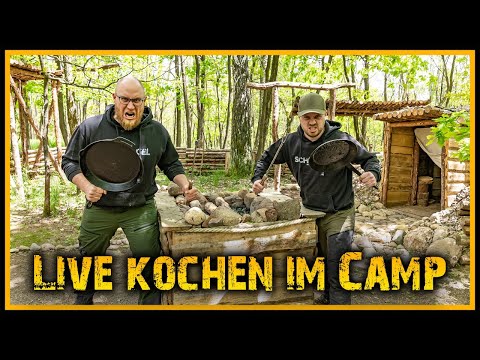 Live Wraps kochen im Camp - Outdoor Bushcraft Deutschland
