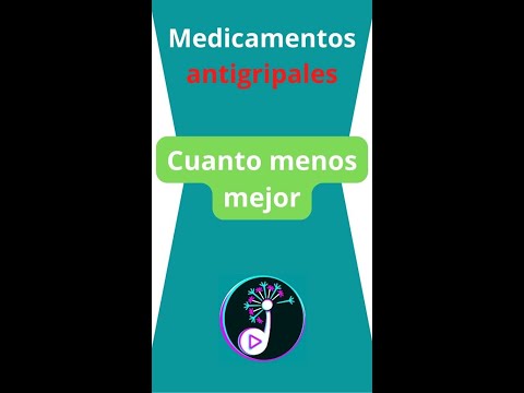Medicamentos antigripales. Cuanto menos mejor. #shorts