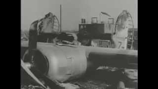 389th BG. B-24 shot down while landing