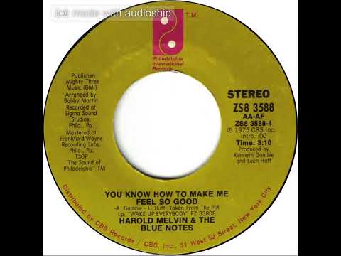 Harold Melvin & The Blue Notes - You Know How To Make Me Feel So Good (Ronnie B Mix)