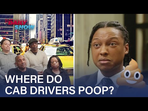 Ever Wondered Where Cab Drivers Go to the Bathroom? Josh Johnson Has | The Daily Show