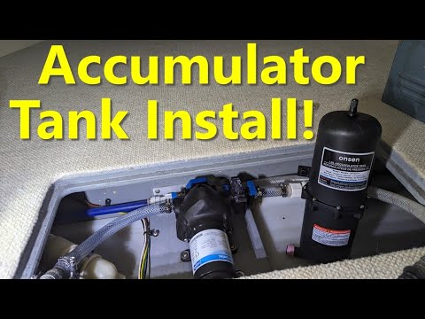 Pressure Water Accumulator Tank Full Install & Review