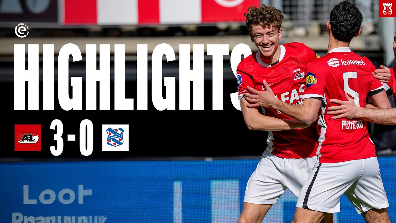 AZ Alkmaar vs SC Heerenveen Highlights