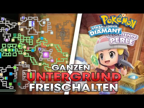 UNTERGRUND in Pokemon Strahlender Diamant & Leuchtende Perle | So schaltest du ihn komplett frei!