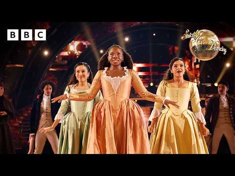 Hamilton perform The Schuyler Sisters in the Strictly Ballroom ⭐ - BBC