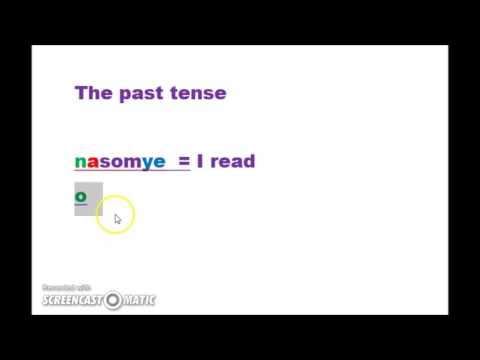Learn Luganda - Lesson 26 - Grammar - The Past Tense I