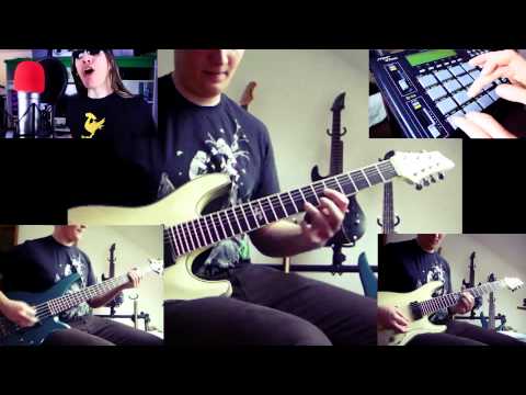 Skrillex - Rock n Roll (Djent Metal Cover on Bass Guitar + MPC)