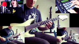 Skrillex - Rock n Roll (Djent Metal Cover on Bass Guitar + MPC)