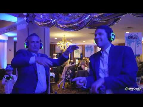 EEG Mitzvahs - Silent Disco Demo at Chase's Bar Mitzvah