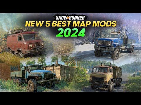New Top 5 Best Map Mods of 2024 in SnowRunner For Consoles and PC You Need to Try
