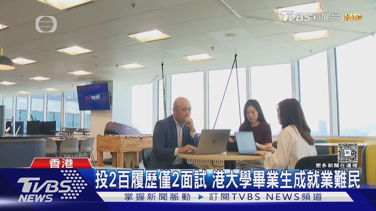 影音/AI搶飯碗!港大學畢業生淪「就業難民」 5年職缺驟減逾5成