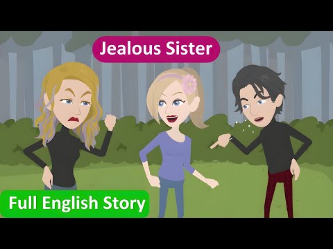 Jealous Sister: Full English Story | Animated story |English Conversation | Learn English