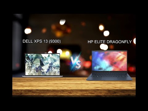 COMPARISON BETWEEN DELL XPS 13 VS HP ELITE DRAGONFLY | MADE UP OF RECYCLED MATERIAL ??!! WOWWW !!