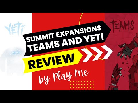 Summit board game expansions review! Yeti and Teams