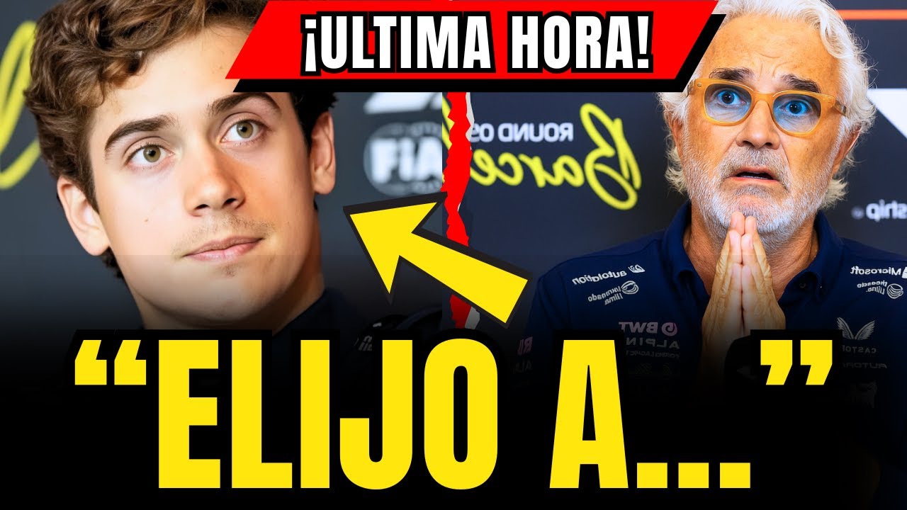 🚨COLAPINTO REVELA su EQUIPO PARA 2026 Y BRIATORE NO LO PUEDE CREER