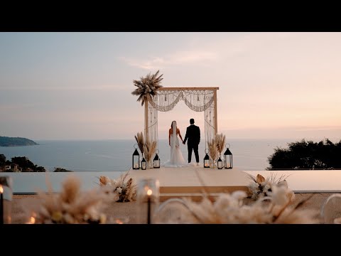 Bliss wedding at Villa Aye Phuket, Thailand - Wedding at Phuket. Wedding cinematic Phuket. #wedding