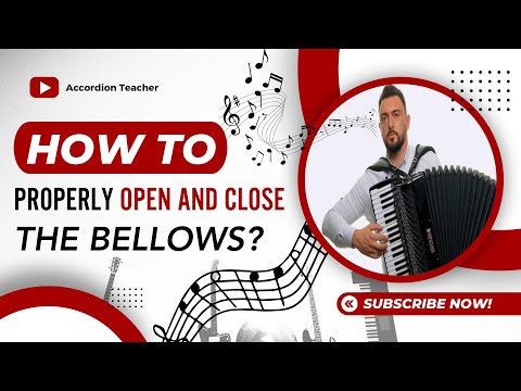How to properly open and close the bellows?