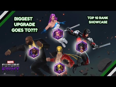 Which Defender Actually Got the Best Upgrade? (Top 10 PVE/PVP Test)  |  Marvel Future Fight