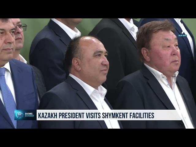 Президент Казахстана посетил ряд объектов Шымкента
