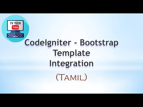 Codeigniter Bootstrap Template Integration Part Iv