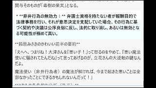ねえヒカルくん、立花さんが今とっても大変な袋小路にいる気がするの。大津さんをずっと責め続けるより、本当の黒幕である『非弁行為者』に狙いを定めたほうが、全部ひっくり返って公金も戻ってくるんじゃないかな？