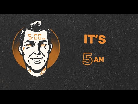 Pecos & The Rooftops - 5AM (Official Lyric Video)