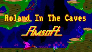 [Amstrad CPC] Roland In The Caves - Short Gameplay