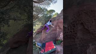 Video thumbnail: Espoló Vermell, 5+ (sit). Mont-roig del Camp