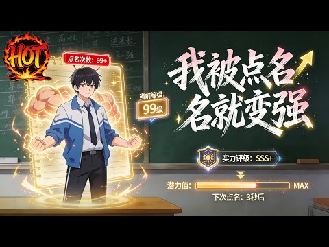 《我被点名就变强》第1~100集高三学生方奇迈激活&ldquo;点名系统&rdquo;，被点名即获技能、身份或财富。他从学渣逆袭，解奥数惊艳众人，解锁富豪老爸#惊奇动漫#ai漫剧#漫剧
