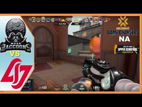 Moon Raccoons Black vs CLG RED  |All HIGHLIGHT | VCT 2021 Game Changers North America Series