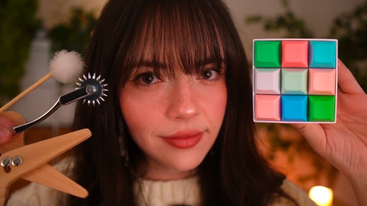 ASMR Follow My Directions to Sleep | Eyes Closed, Guided Meditation, Medical Exam