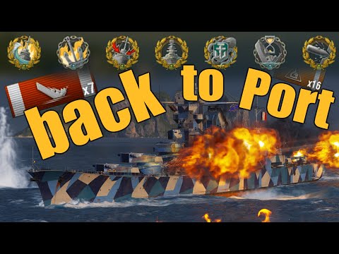 Henri IV - T10 monster - 7 kills, 270k, tons of achivements - World of Warships