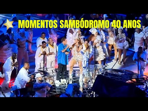Anitta, Alcione, Zeca e Neguinho da Beija-Flor - Momentos SHOW SAMBÓDROMO 40 ANOS !!!
