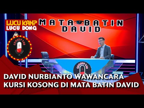 Gaya David Nurbianto Wawancara Kursi Kosong di 'Mata Batin David' - COMEDY LAB (PART 1)