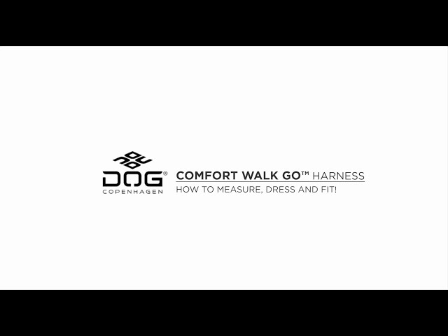 How to measure, dress and fit the Comfort Walk Go™ harness