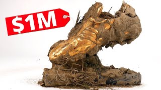 I Cleaned Cristiano Ronaldo's DIRTIEST Golden Boot!