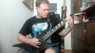 Grave Digger  Legion of the lost guitar cover