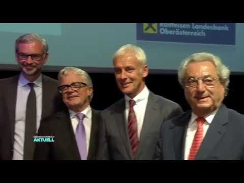 VW-Chef Matthias Müller in der RLB OÖ