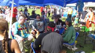 Elsipogtog 2014 Pow wow Straight Arrow Singers Invited Drum from Ontario Canada