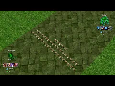 40 zealot vs 160 zergling