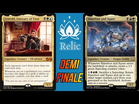 1/2 finale Relic Fest Leovold (Alex Habert) VS Slimefoot (Eliott Dragon) - MTG EDH Duel Commander