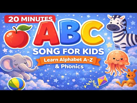 Kids ABC Song: Learn the Alphabet with Fun Music & Actions!