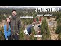3 Years Off Grid | Everything We Built on our Abandoned Homestead in Alaska (TIMELAPSE)