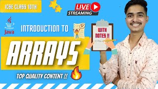 Introduction To Arrays | Need, Declaration, Inititialization & Program | With Notes | ICSE 10 |