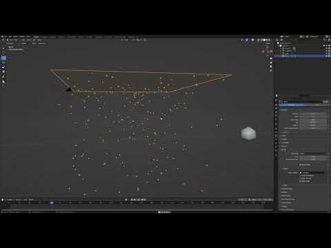 Making (Fast n' Easy) Snow with Particles | Blender 3.0 Tutorial