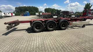Полуприцеп контейнеровоз Krone 40FT HIGH CUBE / BPW / DRUMBRAKES / NL-CHASSIS | Изображение 4 - Autoline