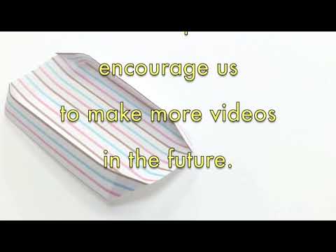 Easy ︎Origami Paper Plate (Paper Tray) Origami Kawaii〔#020〕