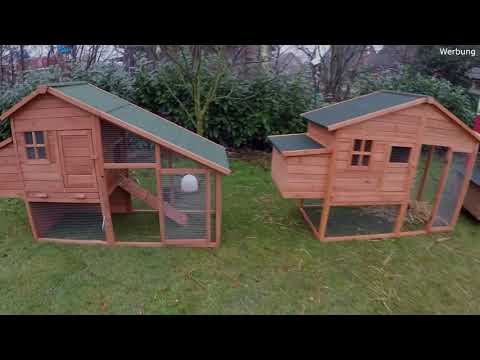 Hühner halten im Garten - 2 Hühnerställe für meine Hühner