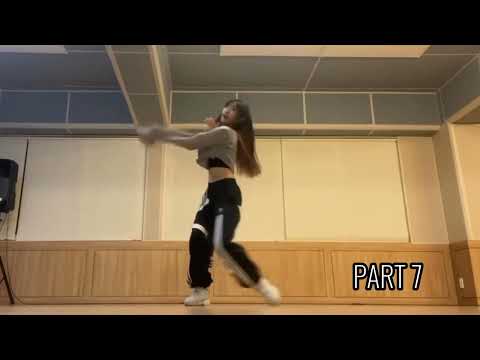 'No lie' Dance by @woozoo22 TUTORIAL - Mirror slowed 0.5x